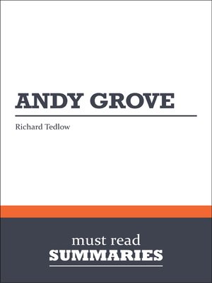 cover image of Andy Grove - Richard Tedlow